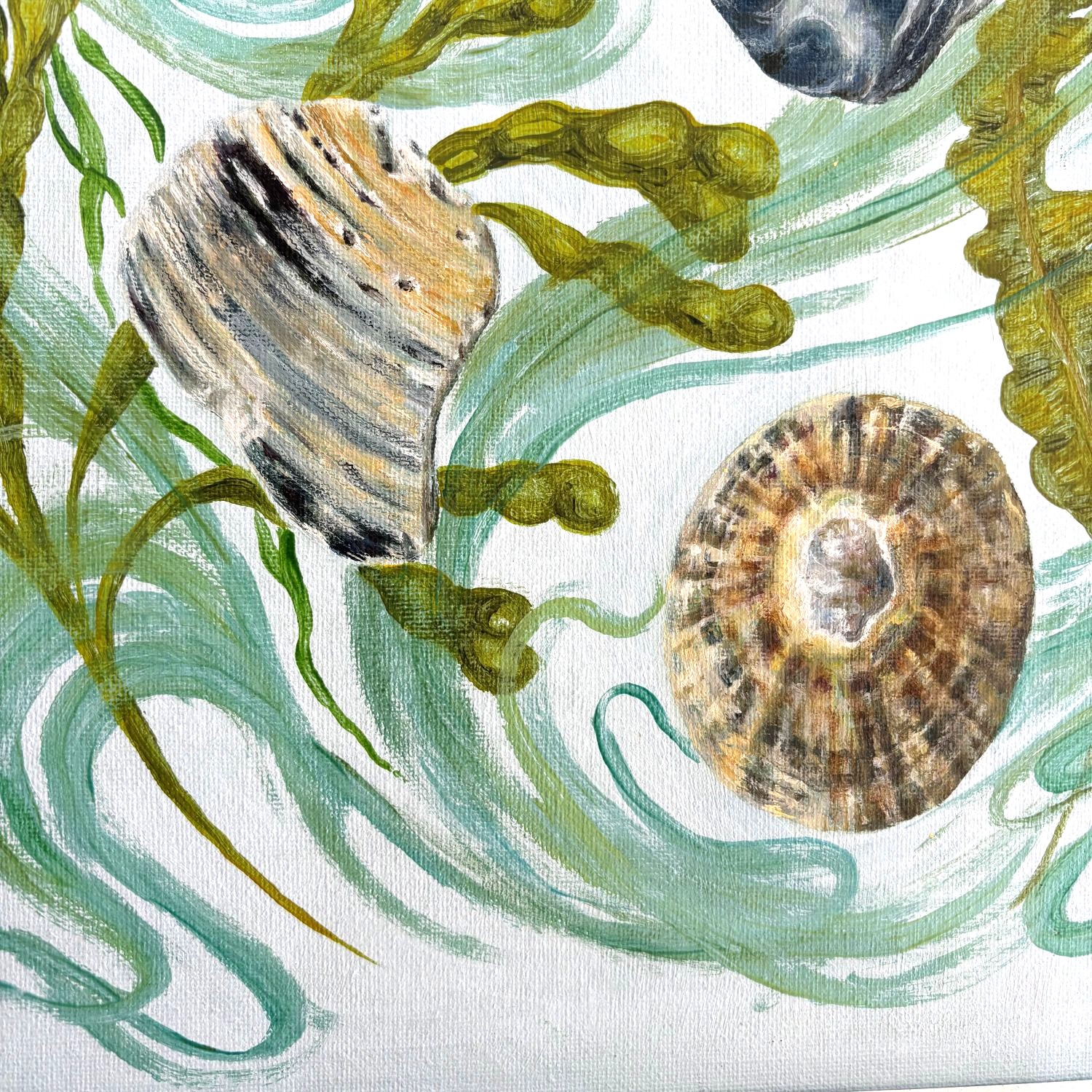 Holcombe Beach Finds Painting