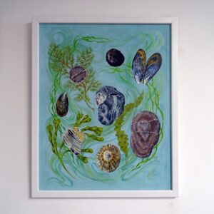 Holcombe Beach Finds Painting