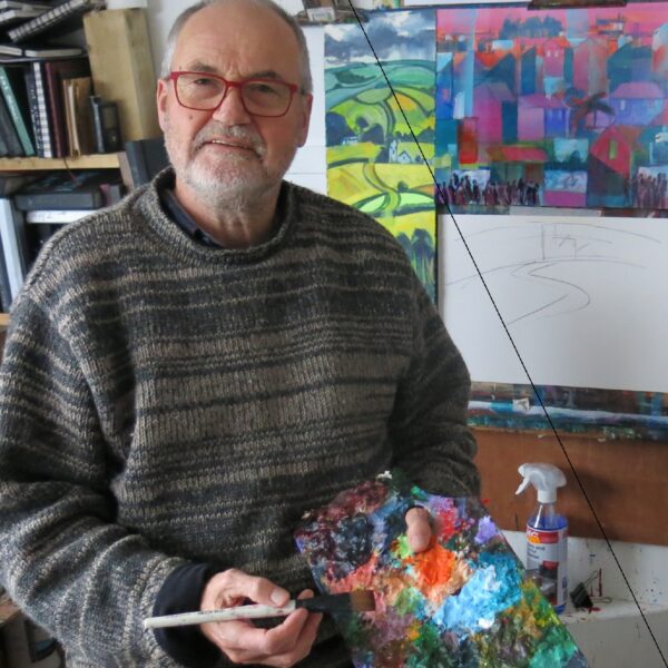 Tony Homer Painting with Acrylics