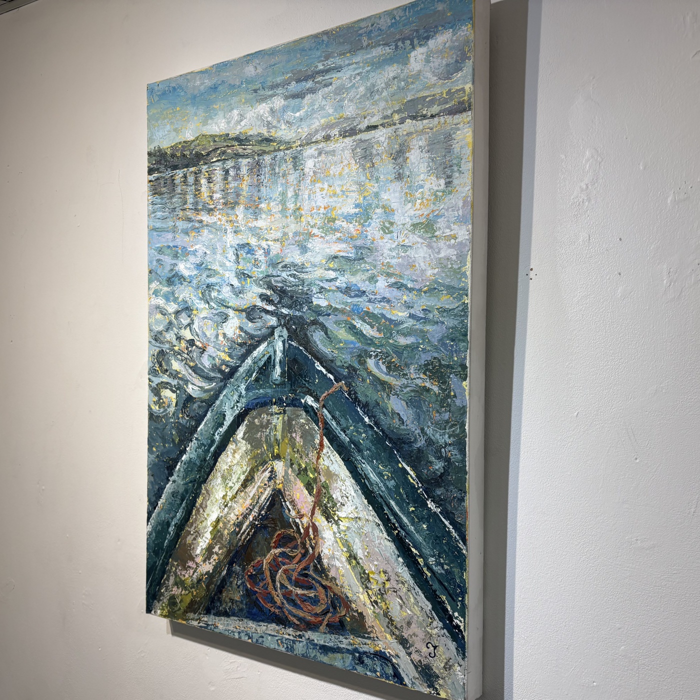 out-on-the-teign-oil-painting-voyage-art-2 Out on the Teign