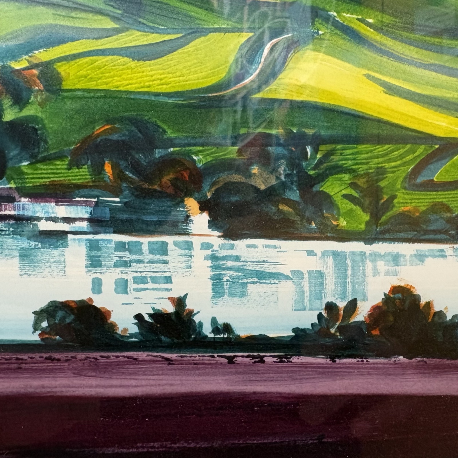Devon Landscape Painting by Tony Homer
