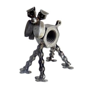 Metal Dog Ornament