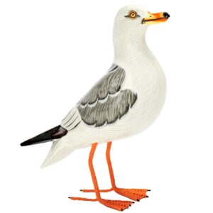 Wooden Seagull Ornament
