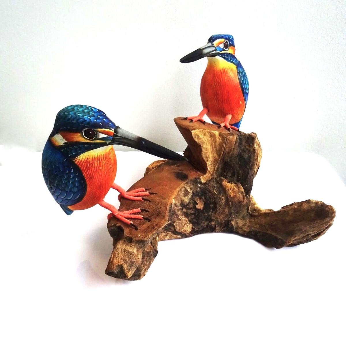 2 Kingfishers Ornament