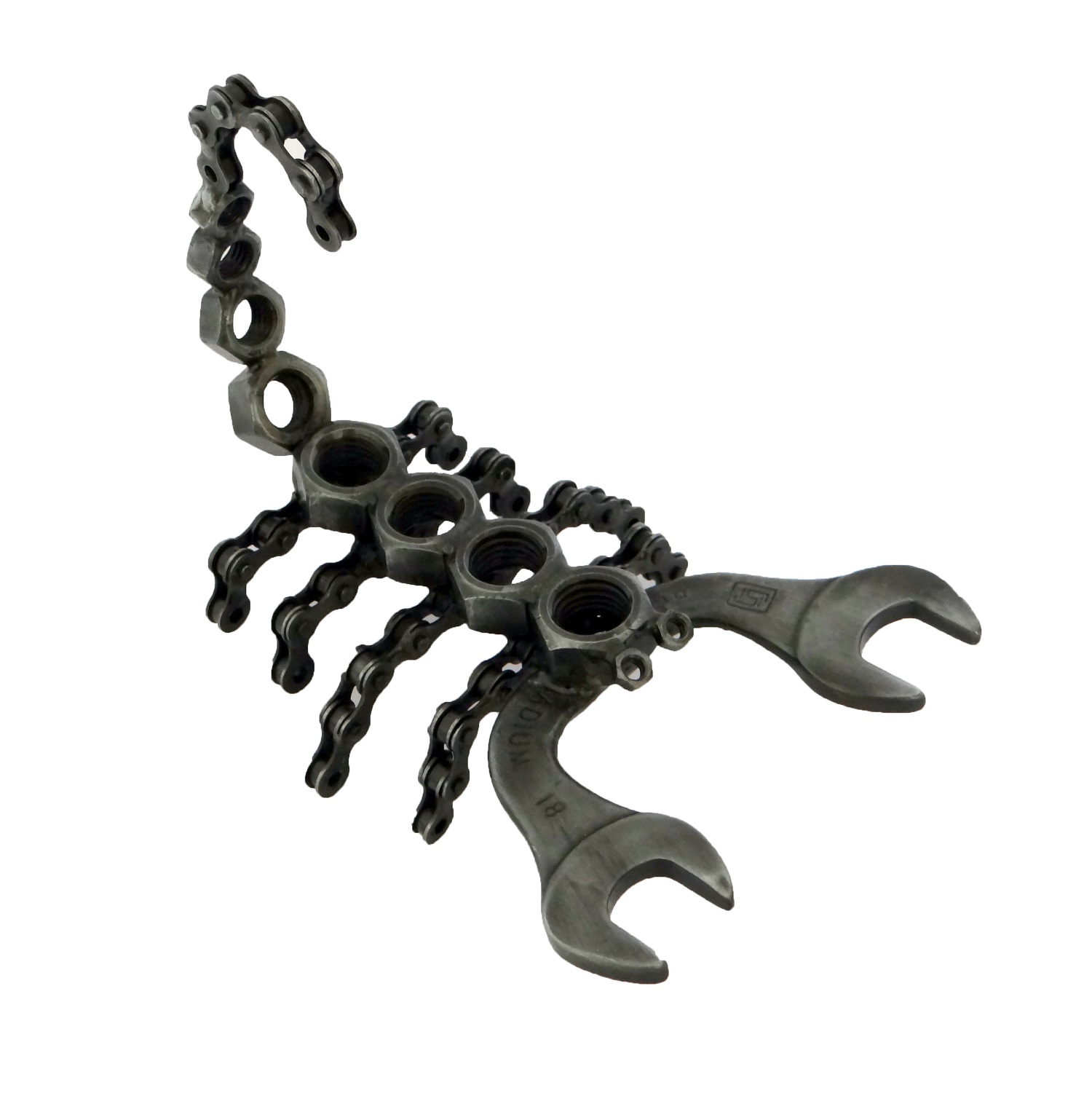 Recycled Metal Scorpion Ornament