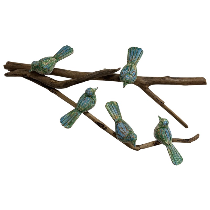 Birds on Branches Wall Art