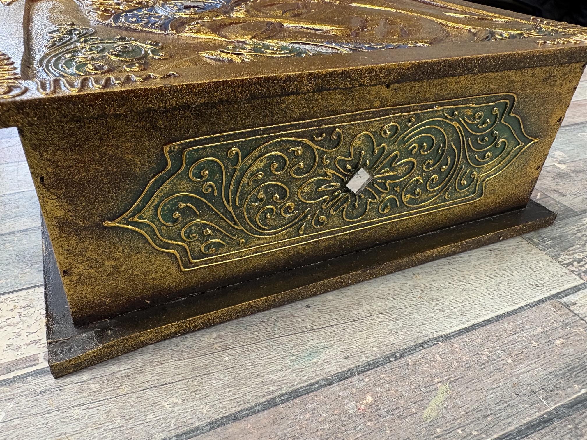 A Handmade Wooden Trinket Box