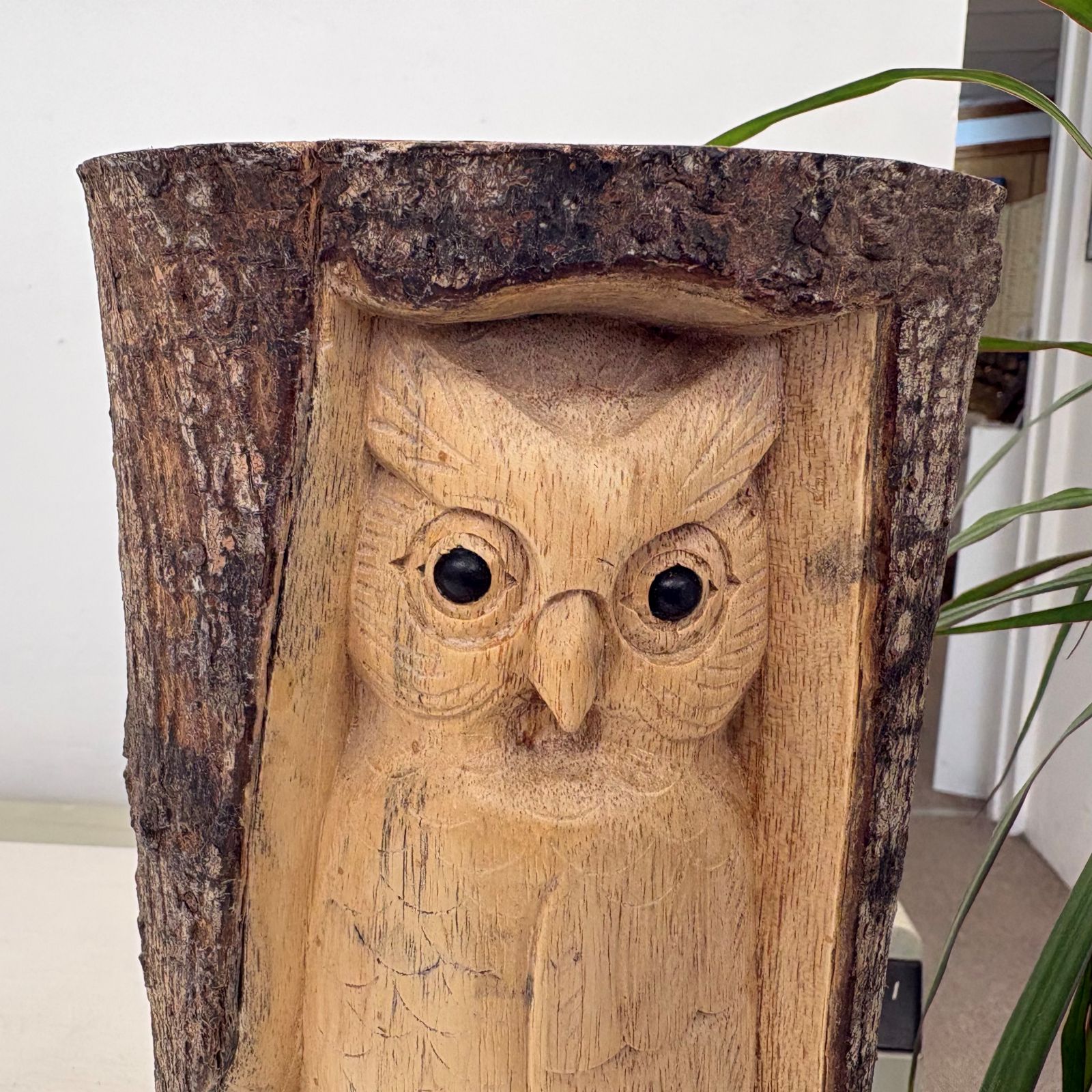 Wooden Owl Ornament