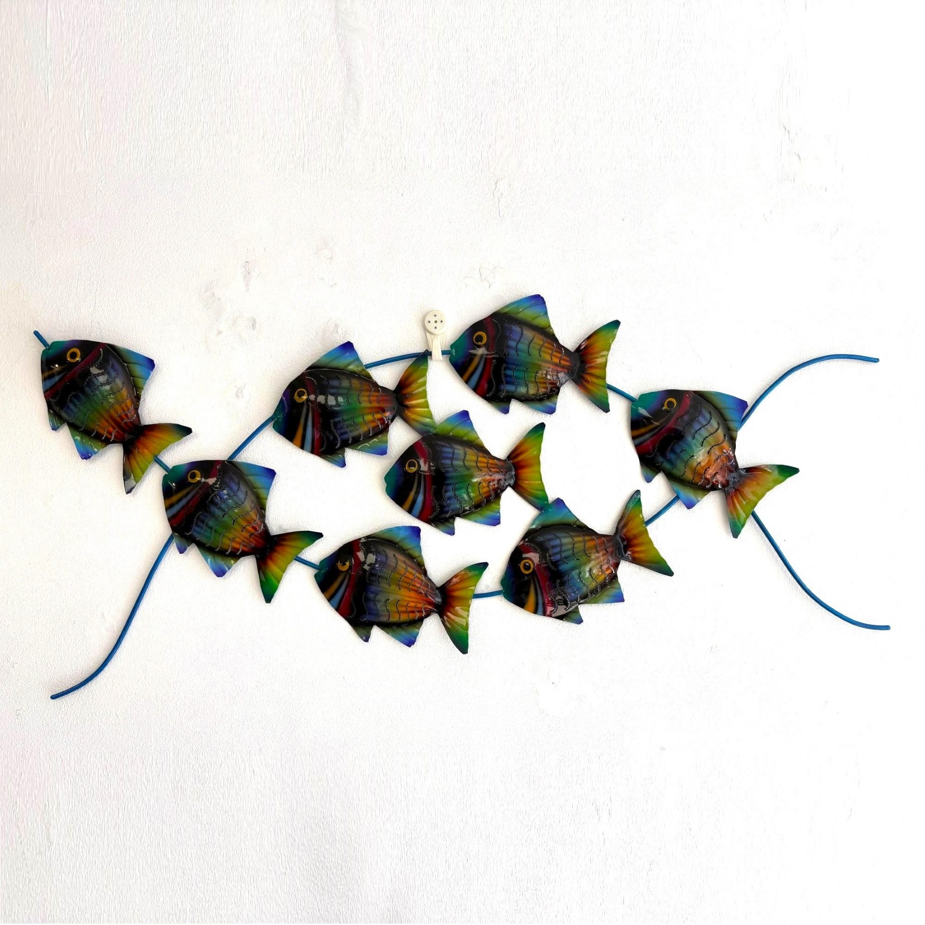 Tropical Fish Metal Wall Art