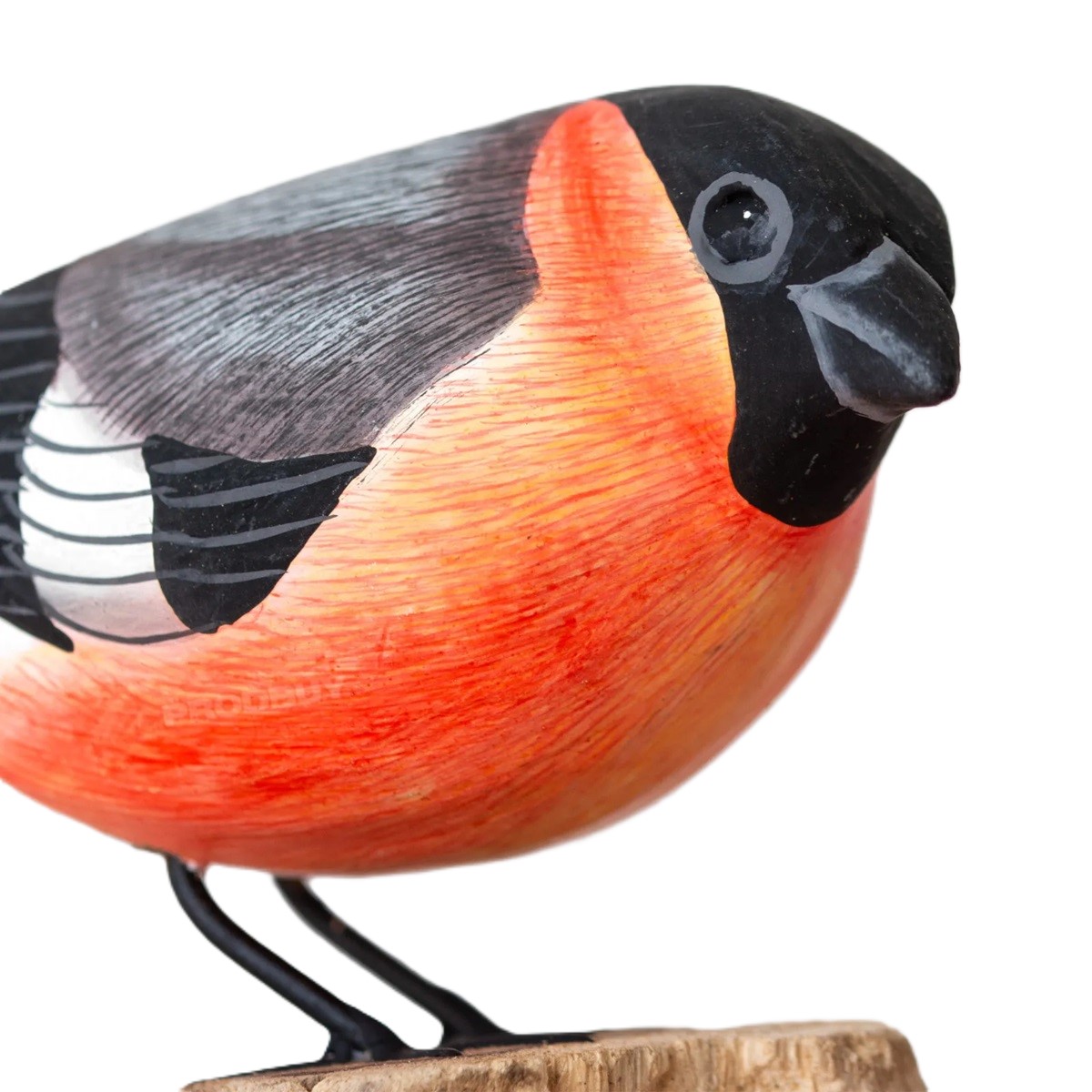 Bullfinch Bird Ornament