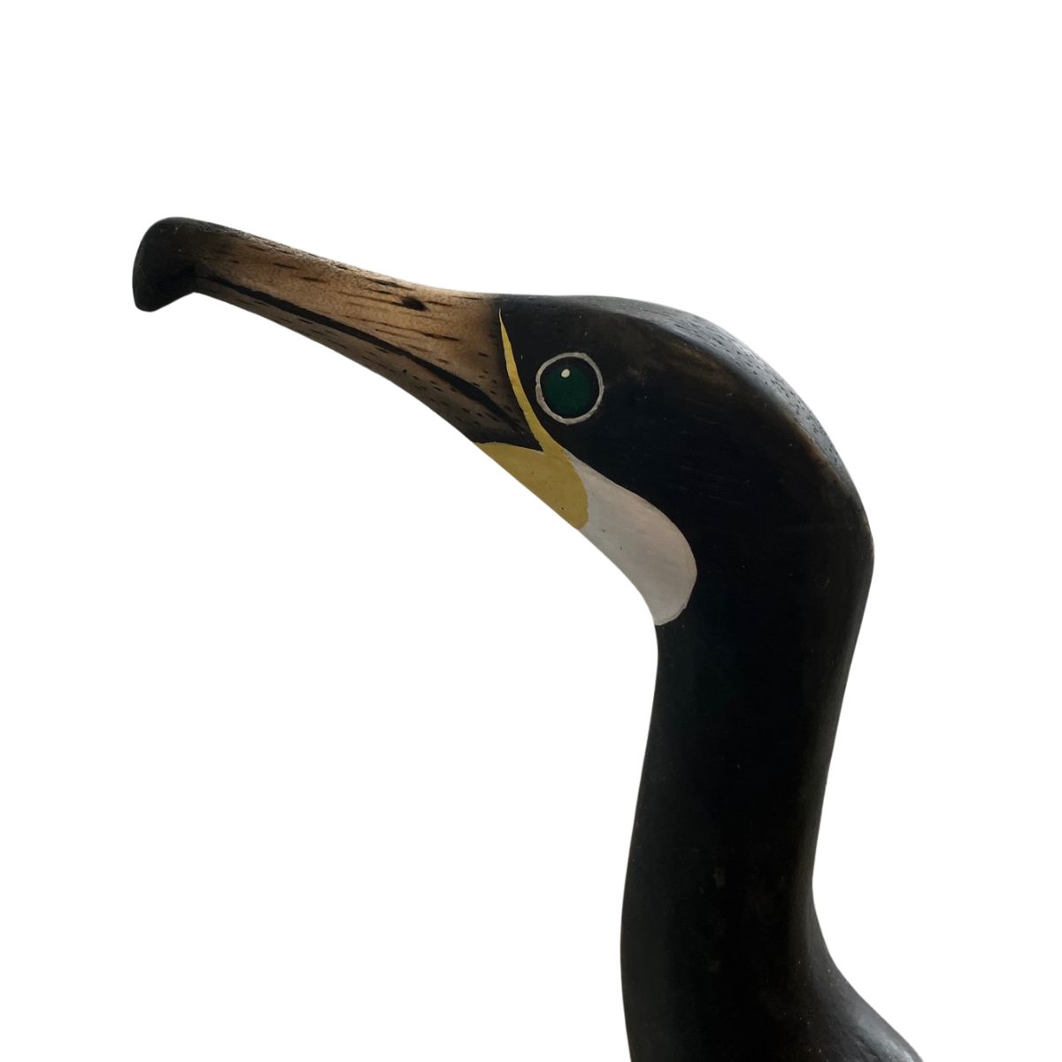 Wooden Cormorant Ornment