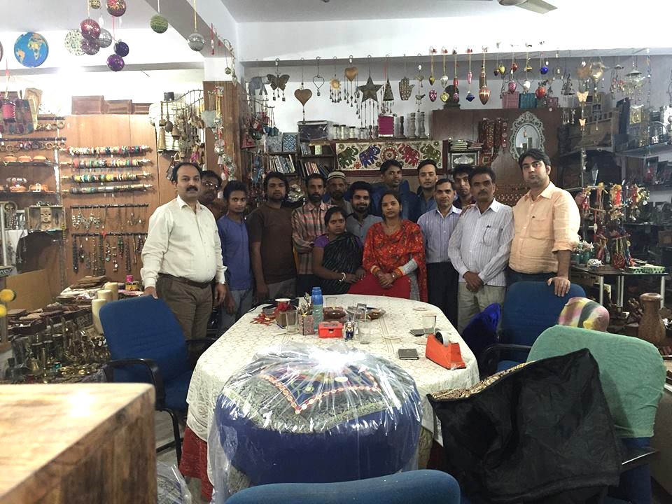 Workers at Aspirations Handicraft