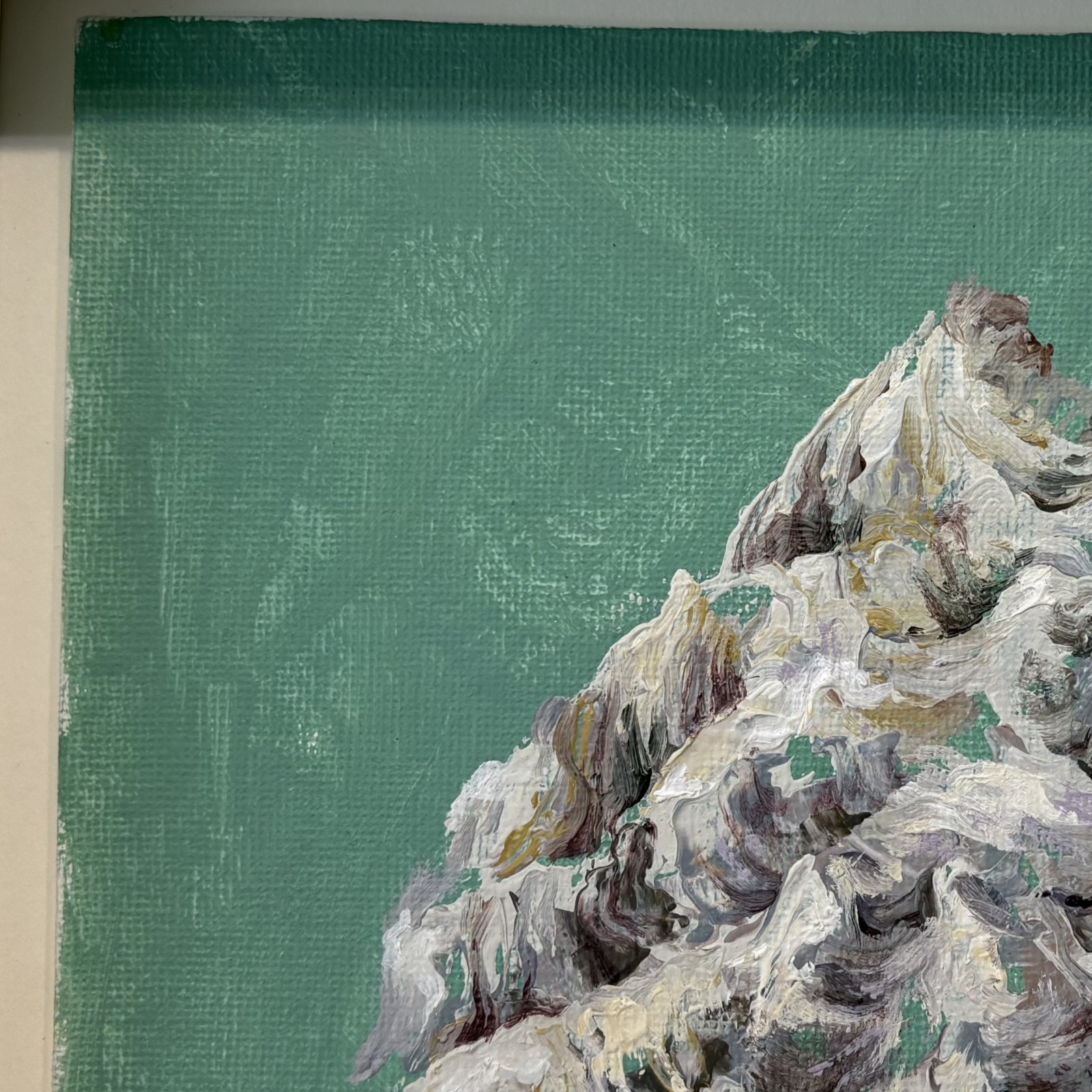 Teignmouth Oyster Shells Painting