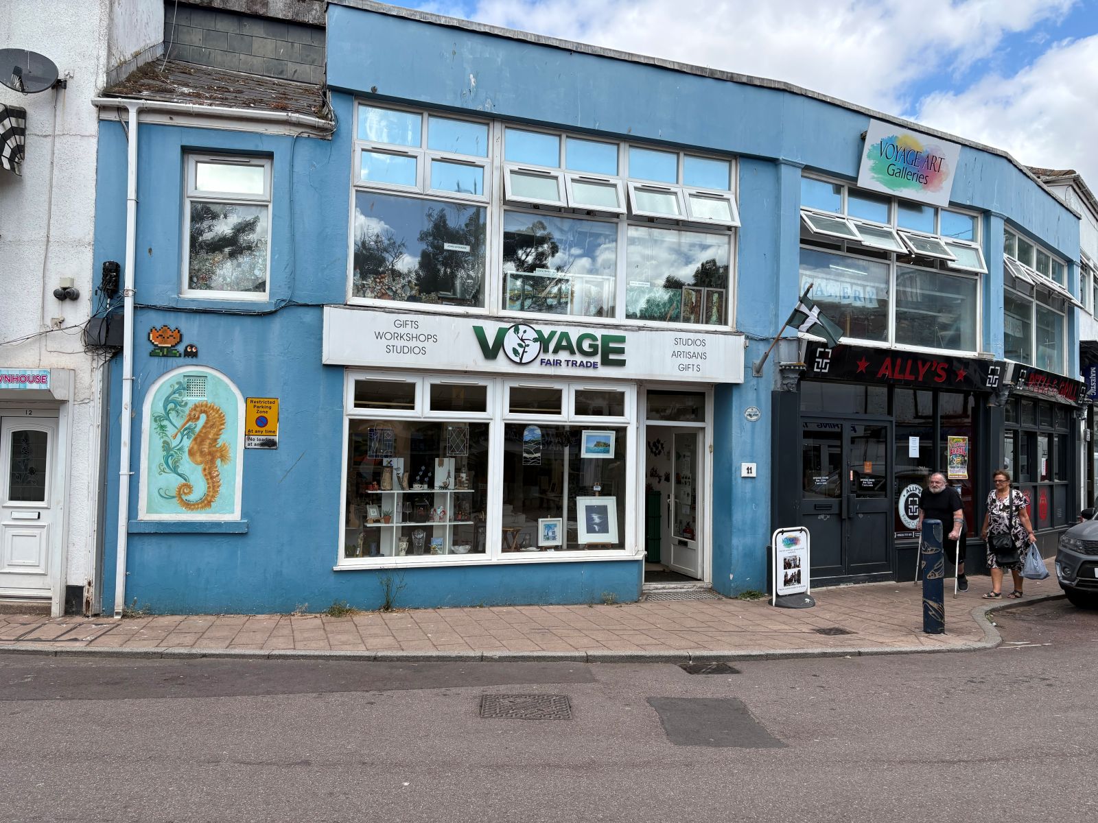 Visit Voyage Art at 11 Somerset Place, Teignmouth