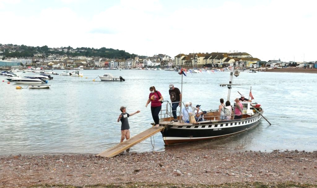 The Shaldon ferry landing at Shaldon